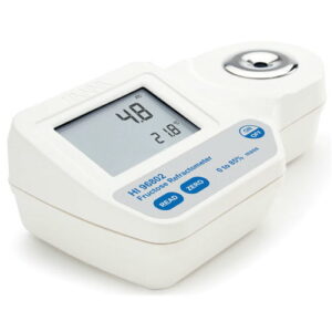 เครื่องวัดน้ำตาลฟรุกโตส Fructose Refractometer แบบดิจิตอล HI96802