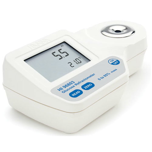 เครื่องวัดน้ำตาลกลูโคส Glucose Refractometer แบบดิจิตอล HI96803