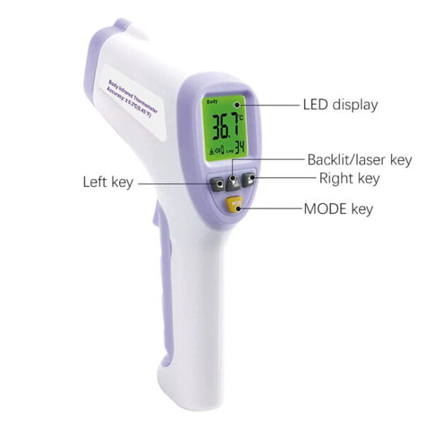 เครื่องวัดอุณหภูมิอินฟราเรด เทอร์โมมิเตอร์ Infrared Thermometer รุ่น HT-860D