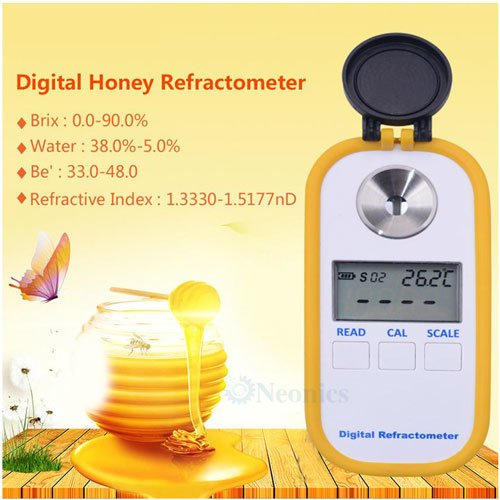 เครื่องวัดความชื้น-ความหวานน้ำผึ้ง Honey Moisture แบบดิจิตอลรุ่น DR301