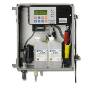 เครื่องวัดและควบคุม pH ORP Chlorine Analyzer Controller รุ่น PCA330