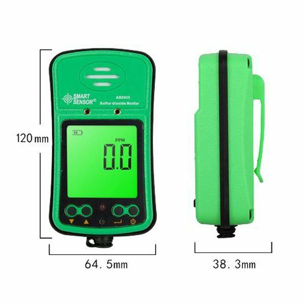 เครื่องวัดก๊าซซัลเฟอร์ไดออกไซด์ Sulfur Dioxide Meter รุ่น AS8905