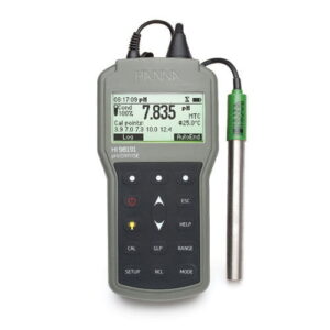 HI98191 อุปกรณ์วัด pH/ORP/ISE เเบบพกพาสำหรับงานภาคสนาม Waterproof IP67 จาก Hanna