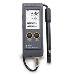 HI99301 อุปกรณ์วัด EC TDS Meter (High Range) แบบพกพาและกันน้ำ