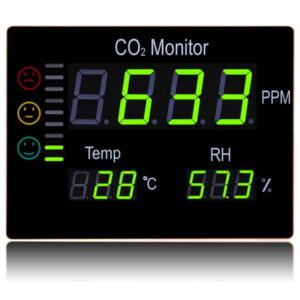 HT-2008 เครื่องวัดก๊าซ Carbon Dioxide CO2 อุณหภูมิและความชื้นอากาศจาก HTI