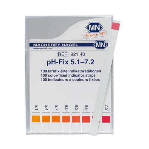 MACHEREY-NAGEL MN92140 กระดาษวัดค่ากรดด่าง ชนิด 1 แถบวัด 5.1-7.2pH