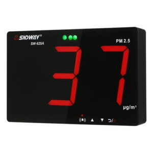 SW-625A เครื่องวัดฝุ่น Particle Counterในอากาศ PM 2.5 แบบติดผนัง