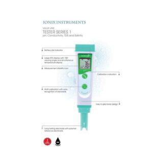 เครื่องวัดความนำไฟฟ้า EC Meter จาก Ionix รุ่น EC1