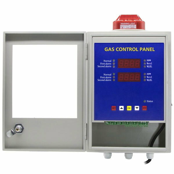 เครื่องควบคุมก๊าซ Gas control panel แบบ 2 Channel BH-50 Series