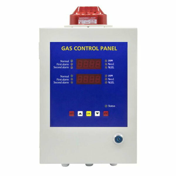 เครื่องควบคุมก๊าซ Gas control panel แบบ 2 Channel BH-50 Series