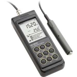 เครื่องวัดคุณภาพน้ำ EC TDS Salt Meter จาก Hanna รุ่น HI9835