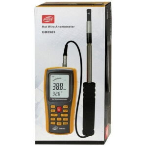 เครื่องวัดความเร็วลมแบบ Hotwire Anemometer จาก Benetech รุ่น GM8903